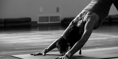 Private yoga session